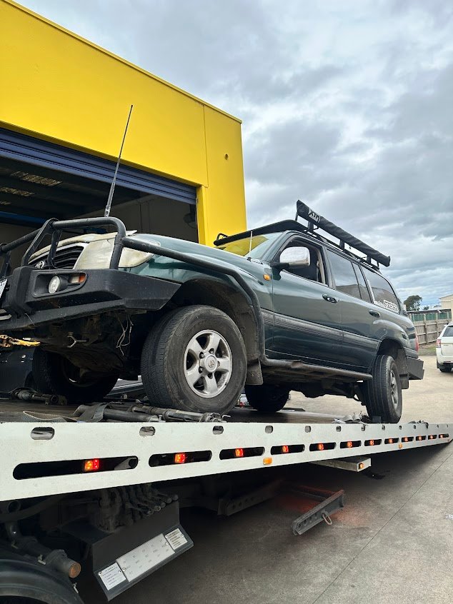 EQ Towing vehicle