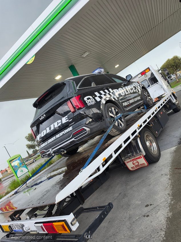 EQ Towing truck